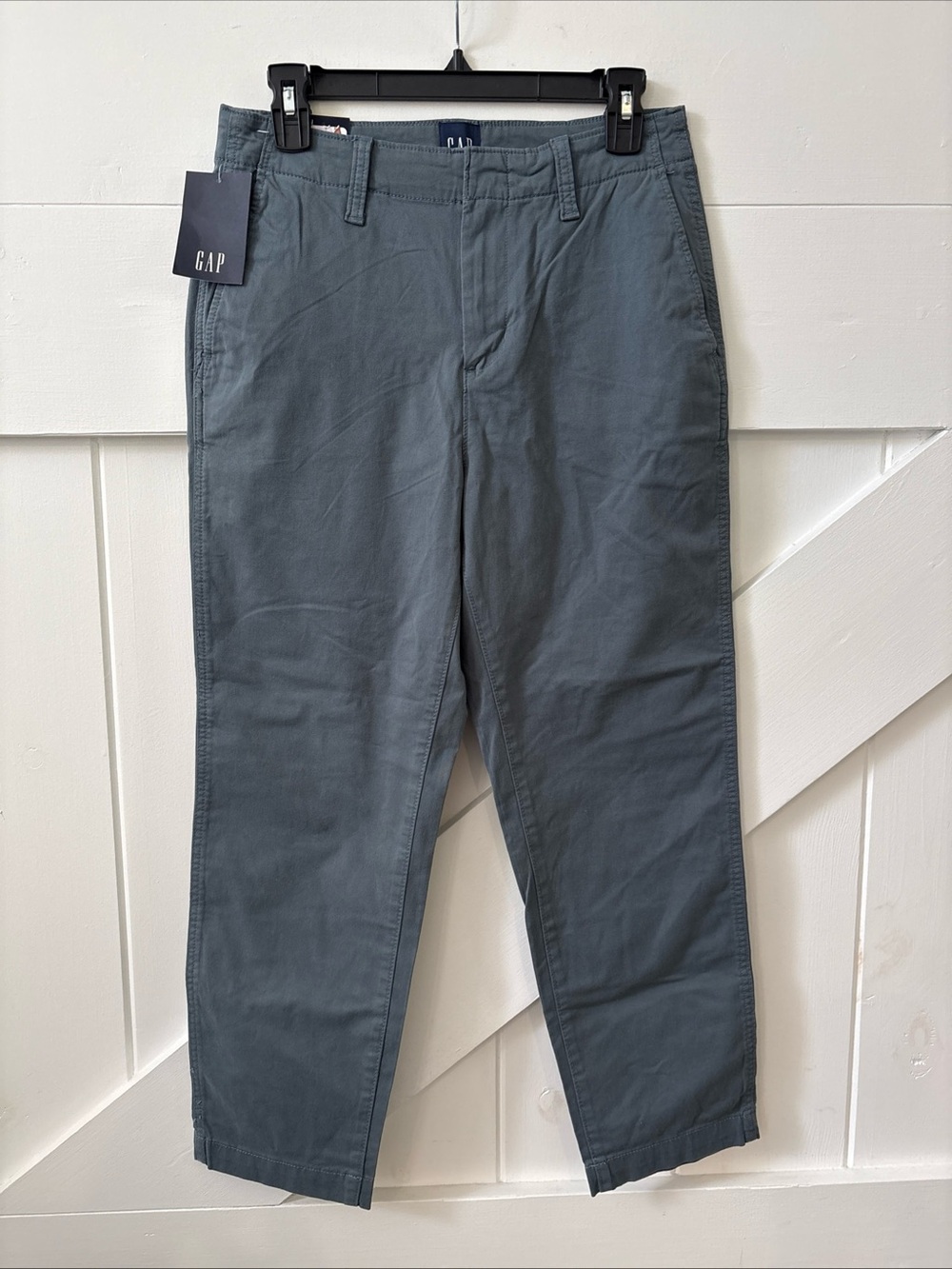 Gap Slim Ankle Women’s Pants Size 6 Inseam 26.5” Gray Casual Pockets High Rise